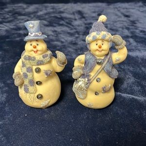 VTG Snowman Figurines